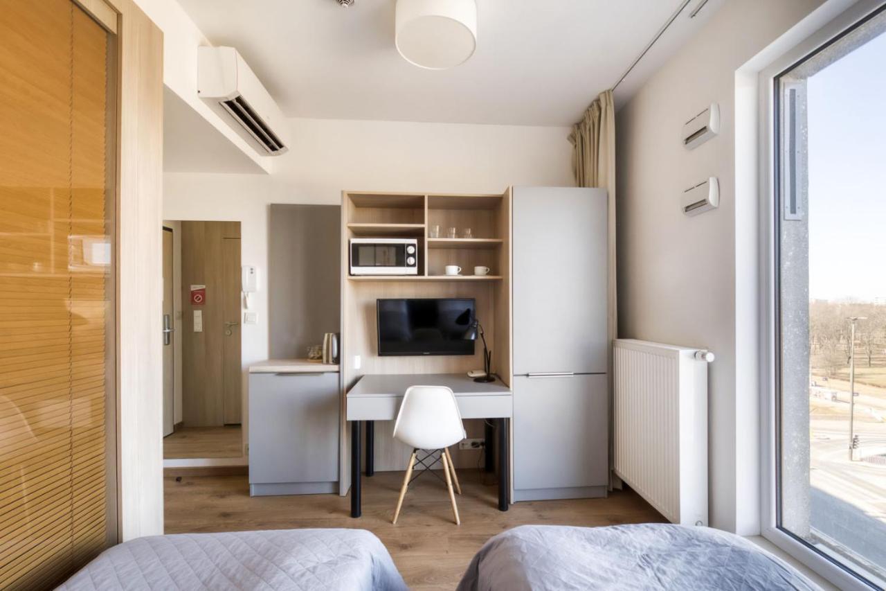 404 Rooms Wolska Apartament Varsovia Exterior foto